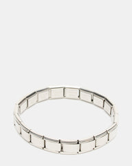 LINK STRETCH BRACELET SILVER