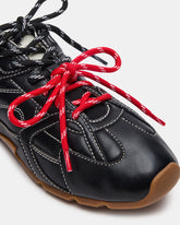 AZIEL SNEAKER & SHOELACE RED BUNDLE