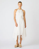 DALINA DRESS BIRCH WHITE