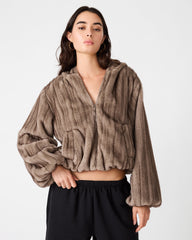 MAVIS JACKET SILVER GREY