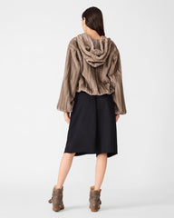MAVIS JACKET SILVER GREY