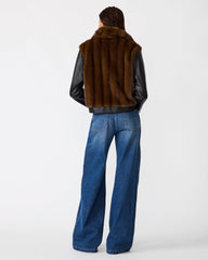 RYLAND JACKET FUR PRINT