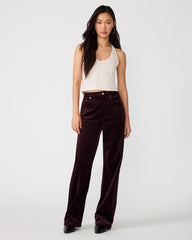 SYDNEE PANT DEEP FIG