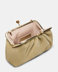 MARISOL BAG GOLD PLISSE