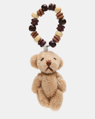 TEDDY SHOE CHARM TAN MULTI