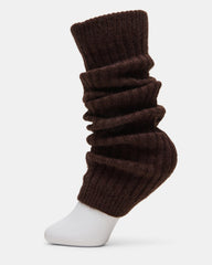 JAZZ LEGWARMERS DARK BROWN