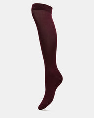 3 PACK ARGYLE KNEE HIGH SOCKS BROWN MULTI