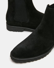 AUGUST BLACK SUEDE