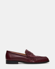 QUINCEY DARK CHERRY LEATHER