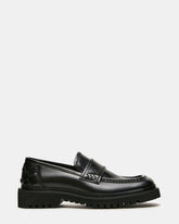 VINCENZO BLACK LEATHER