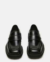 VINCENZO BLACK LEATHER