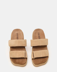 LUTHER TAUPE SUEDE