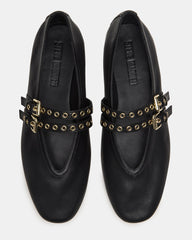 LYDIA BLACK LEATHER