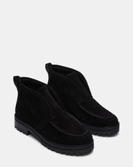 MALIK BLACK SUEDE