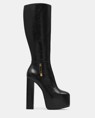 SCORN BLACK LEATHER