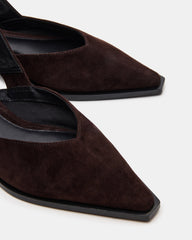 SHAY BROWN SUEDE