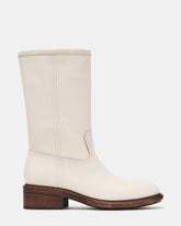 STRAY WHITE LEATHER