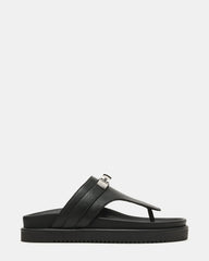 TIBBY BLACK LEATHER