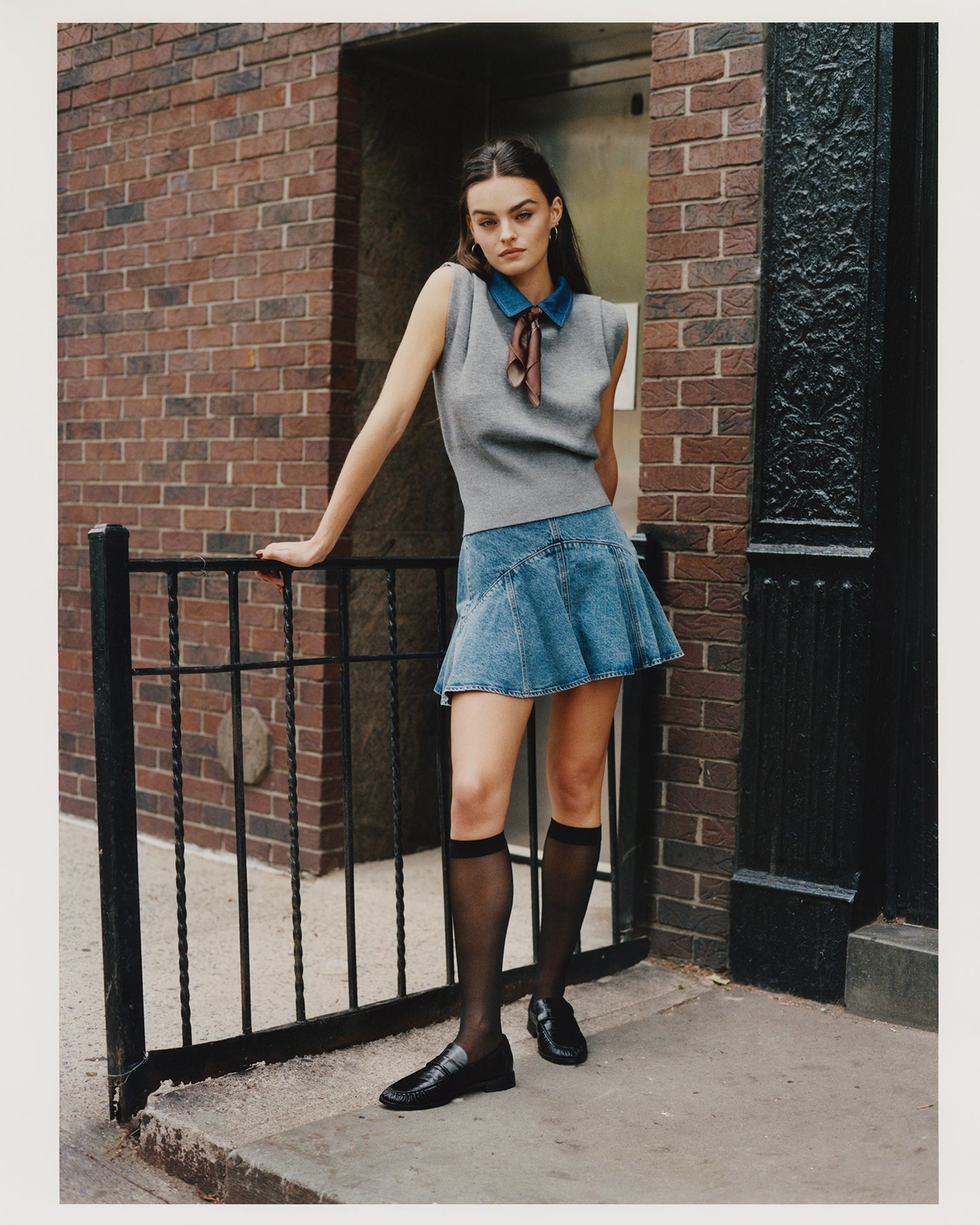 NATALIE SKIRT IMPERIAL BLUE