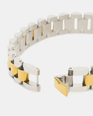 CHUNKY WATCH CHAIN STRETCH GOLD MULTI