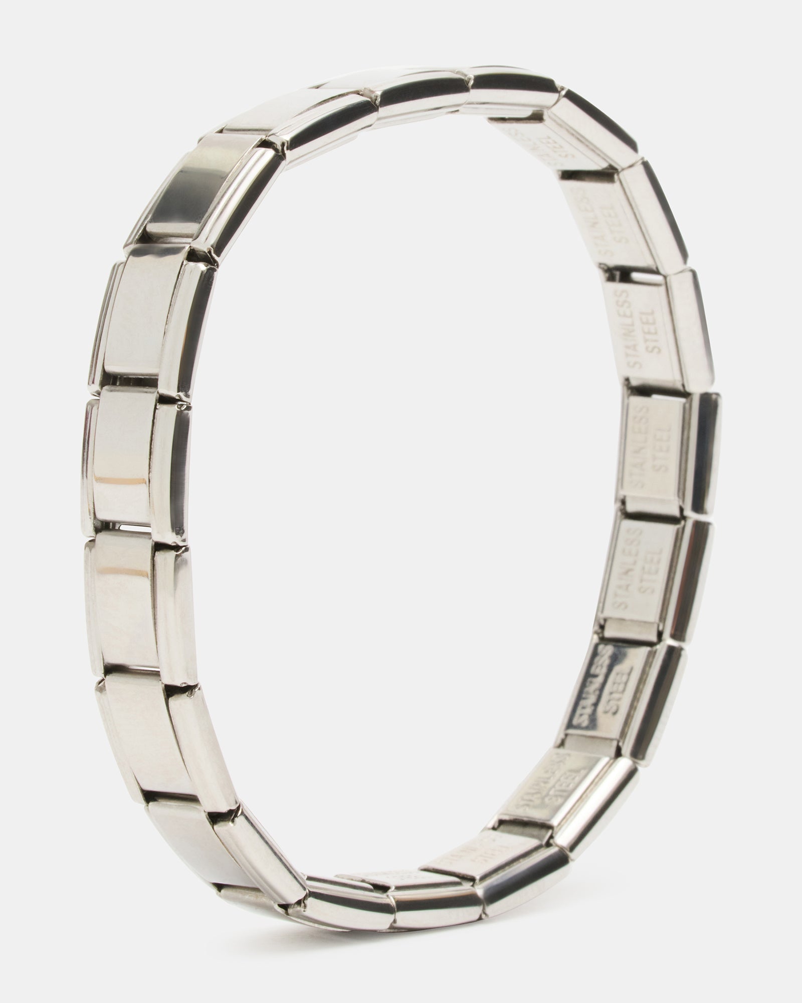 LINK STRETCH BRACELET SILVER