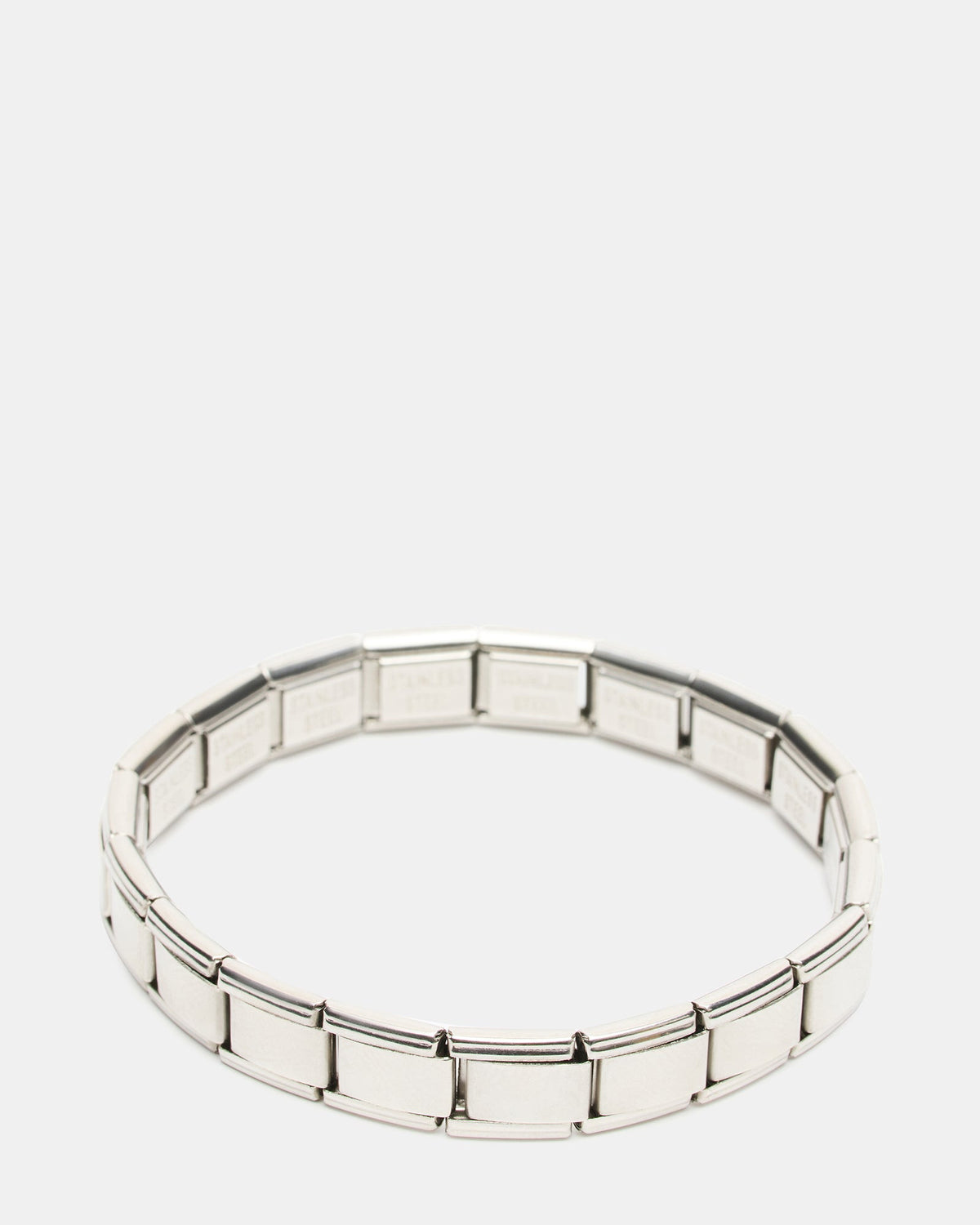 LINK STRETCH BRACELET SILVER