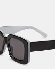 ASHLIN SUNGLASSES BLACK/WHITE