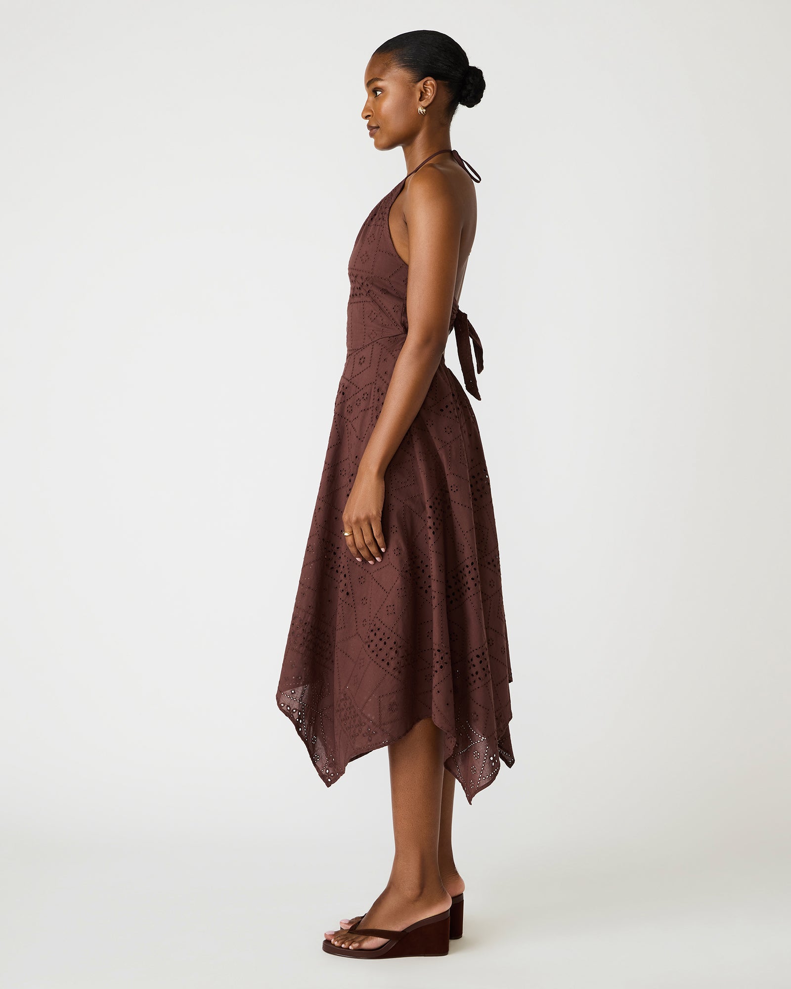 DALINA DRESS WALNUT