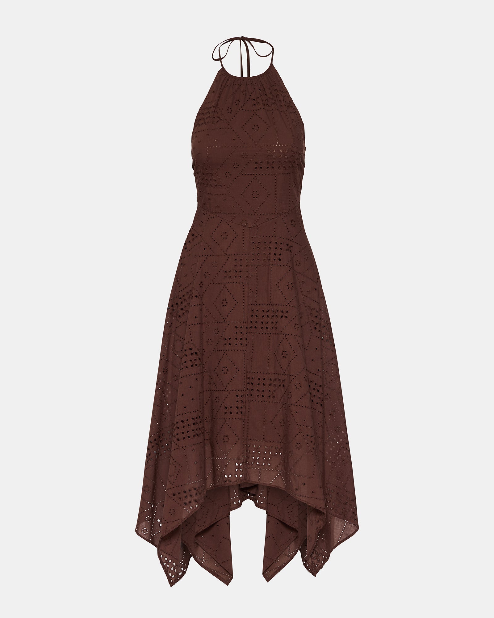 DALINA DRESS WALNUT