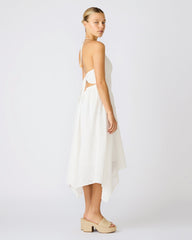 DALINA DRESS BIRCH WHITE