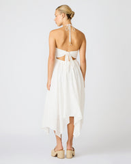 DALINA DRESS BIRCH WHITE