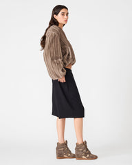 MAVIS JACKET SILVER GREY