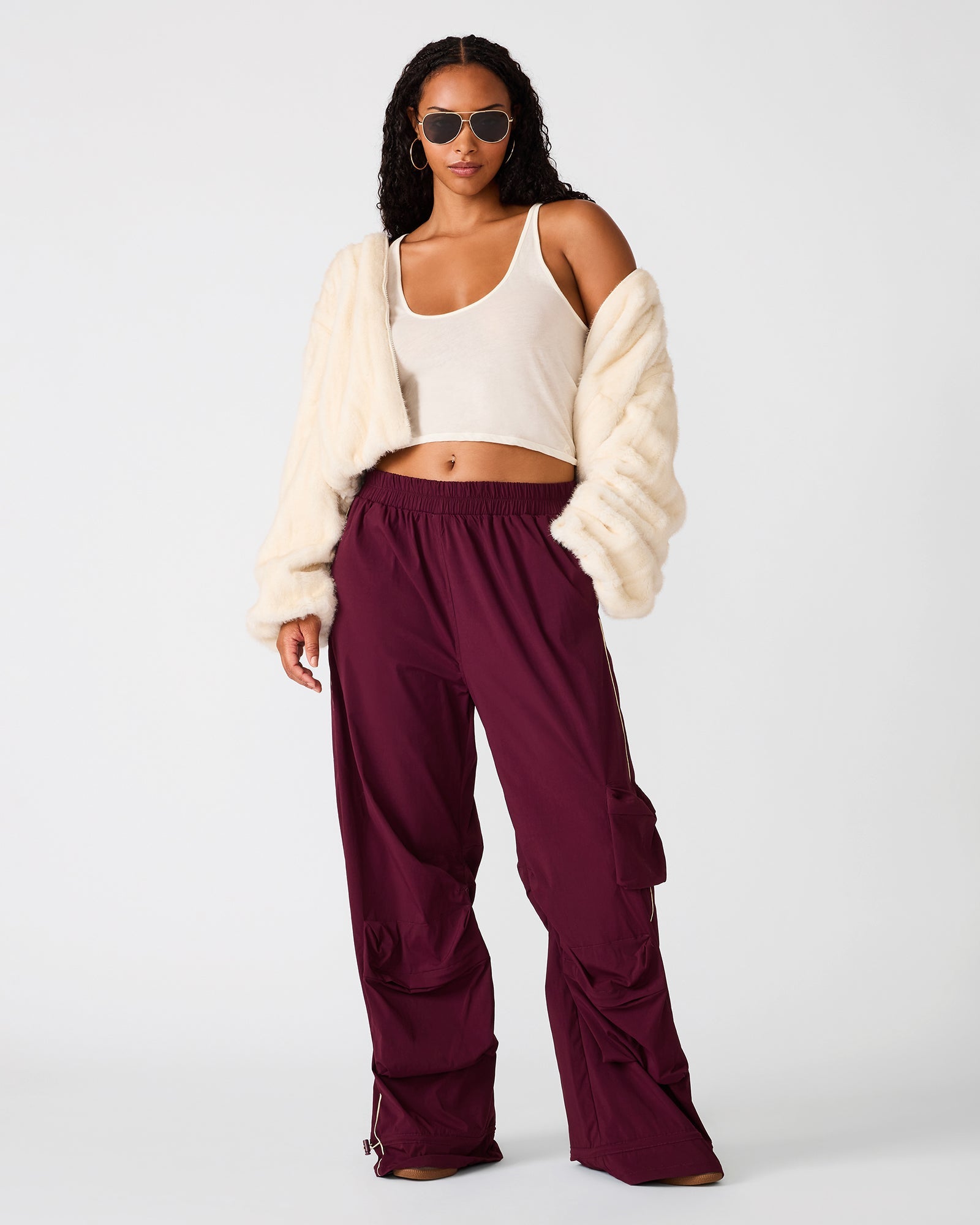JACEY PANT DEEP FIG