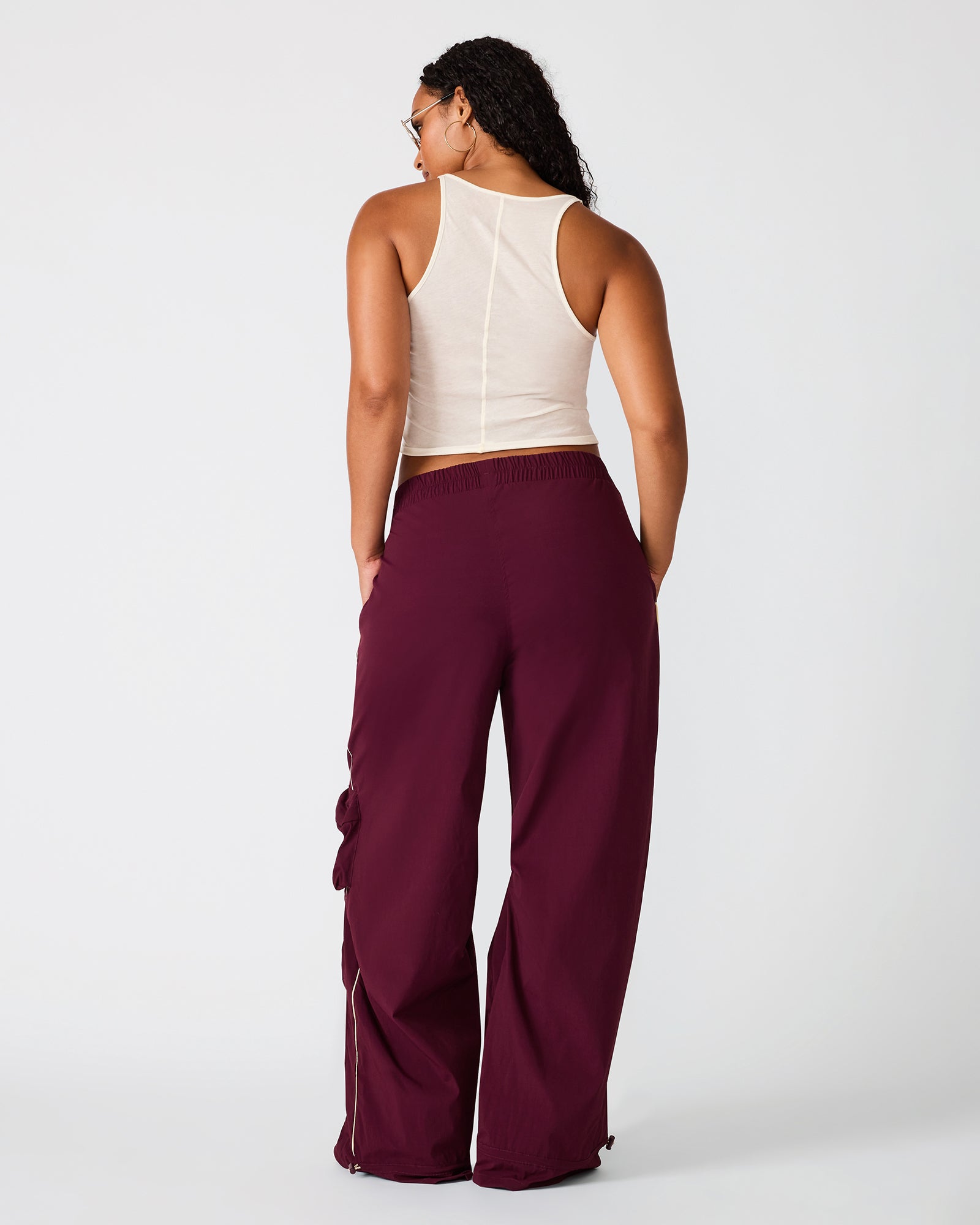 JACEY PANT DEEP FIG