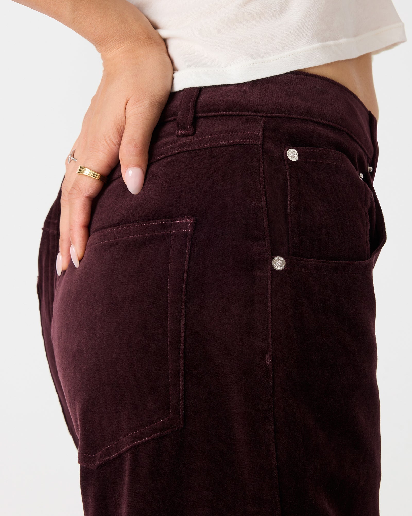 SYDNEE PANT DEEP FIG
