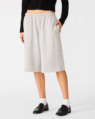 FLEECE SWEAT SHORT LIGHT HEATHER GREY