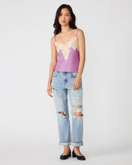MIRIAH TOP DUSTY LAVENDER
