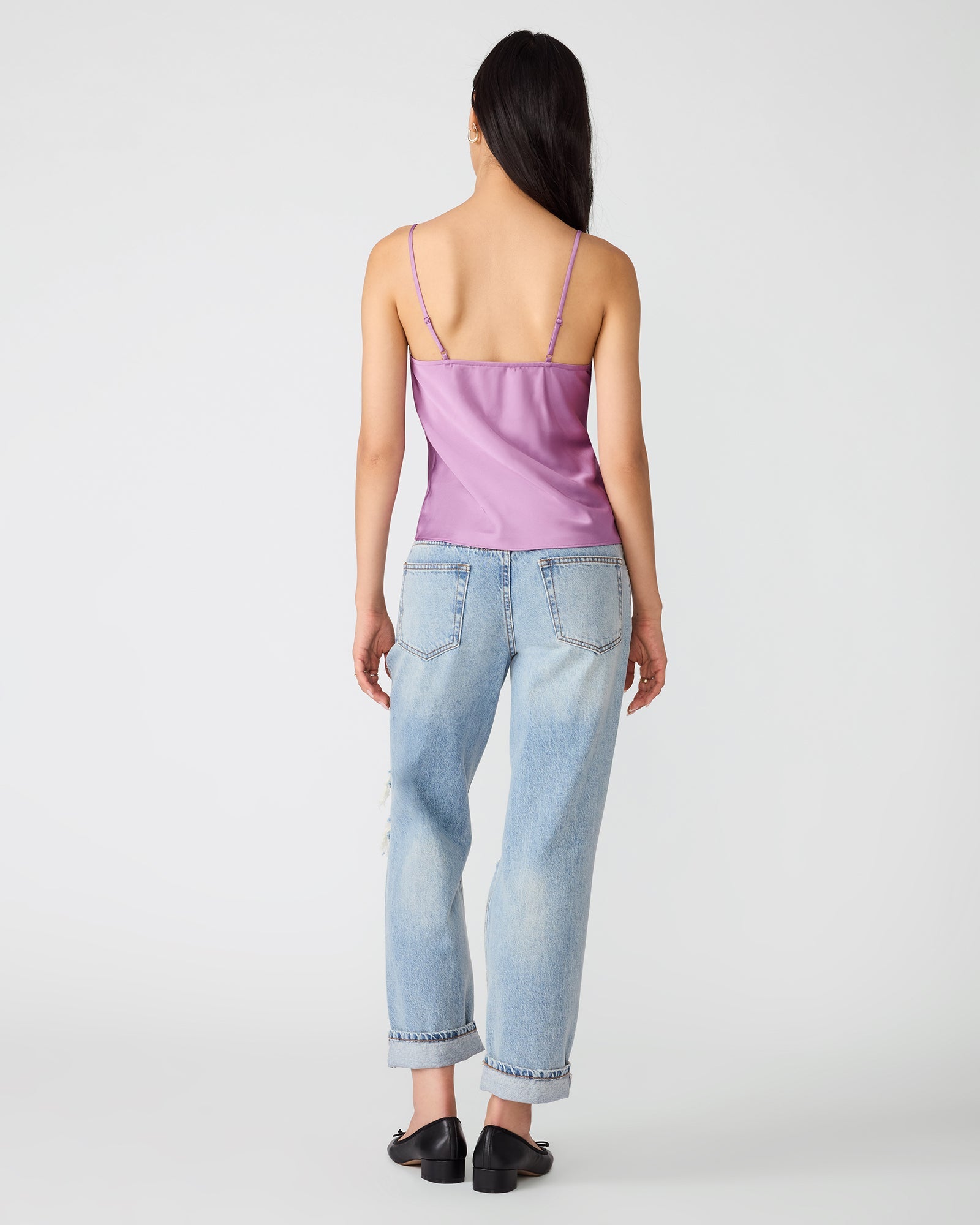 MIRIAH TOP DUSTY LAVENDER