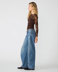 REESE KNIT TOP DARK ESPRESSO