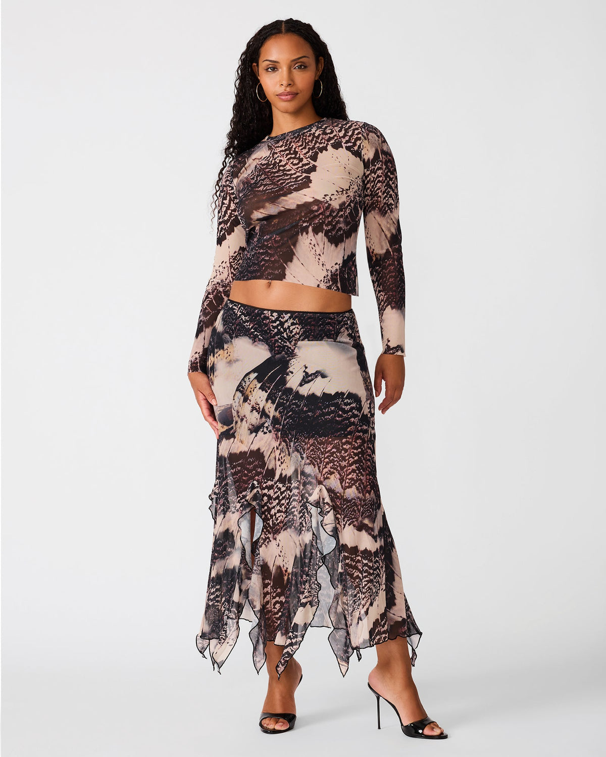 SANDY KNIT TOP MOON SHADOW