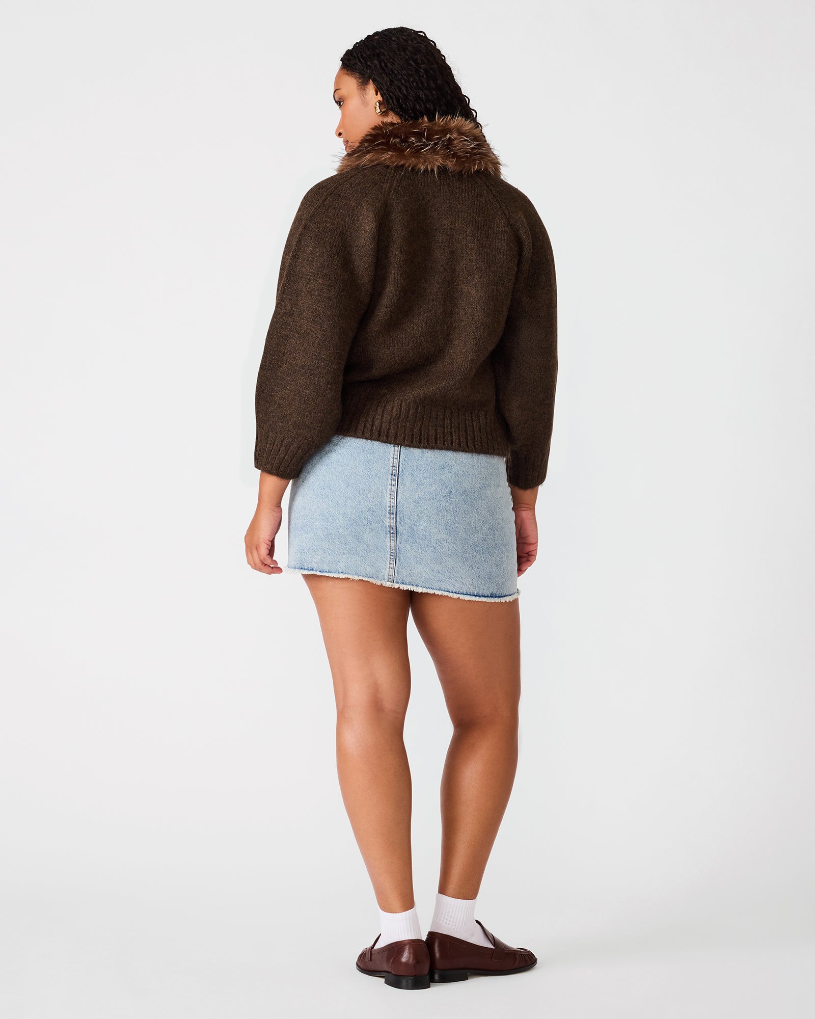 ODESSA SWEATER DARK ESPRESSO
