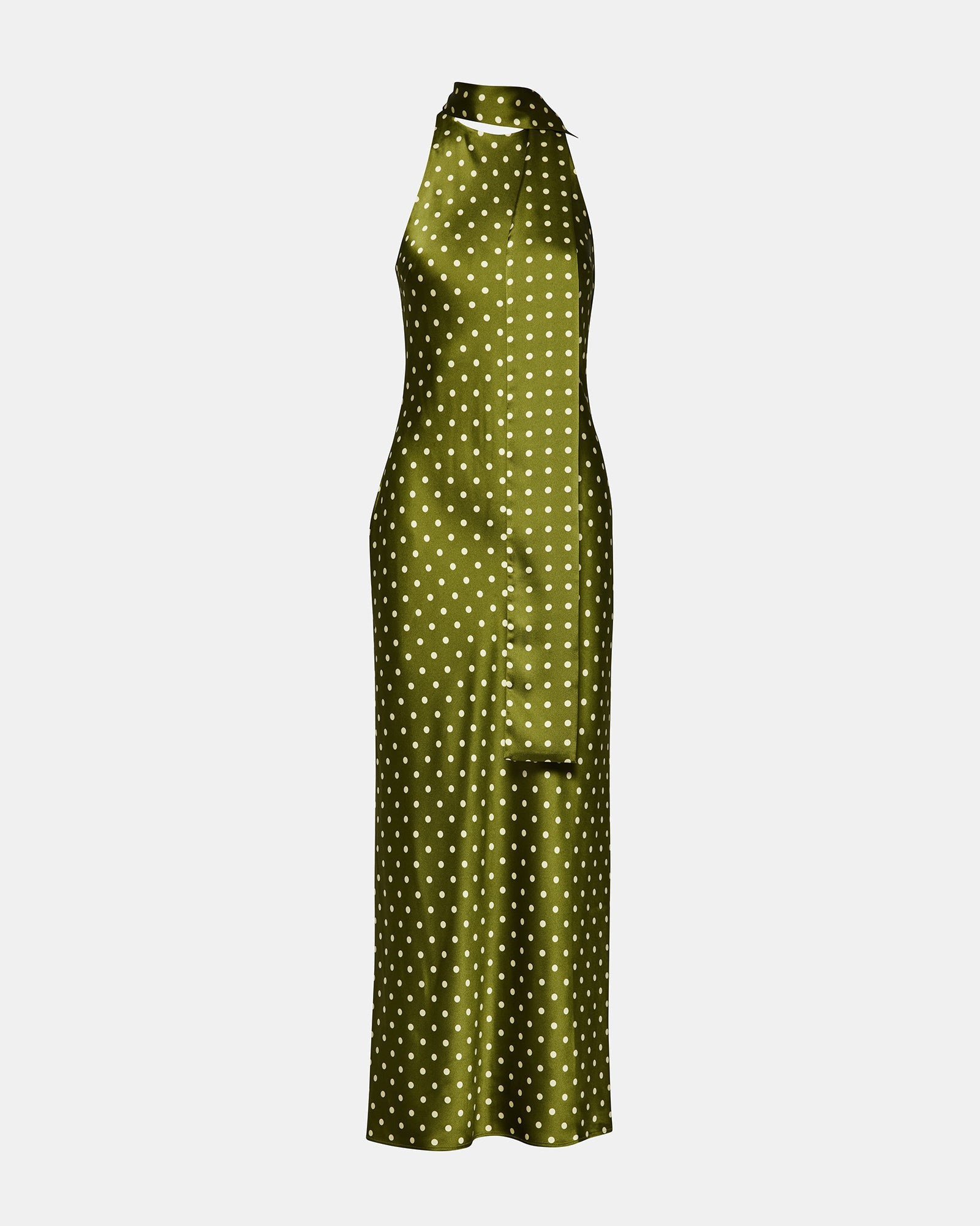 JAIDEN DRESS OLIVE HEATHER