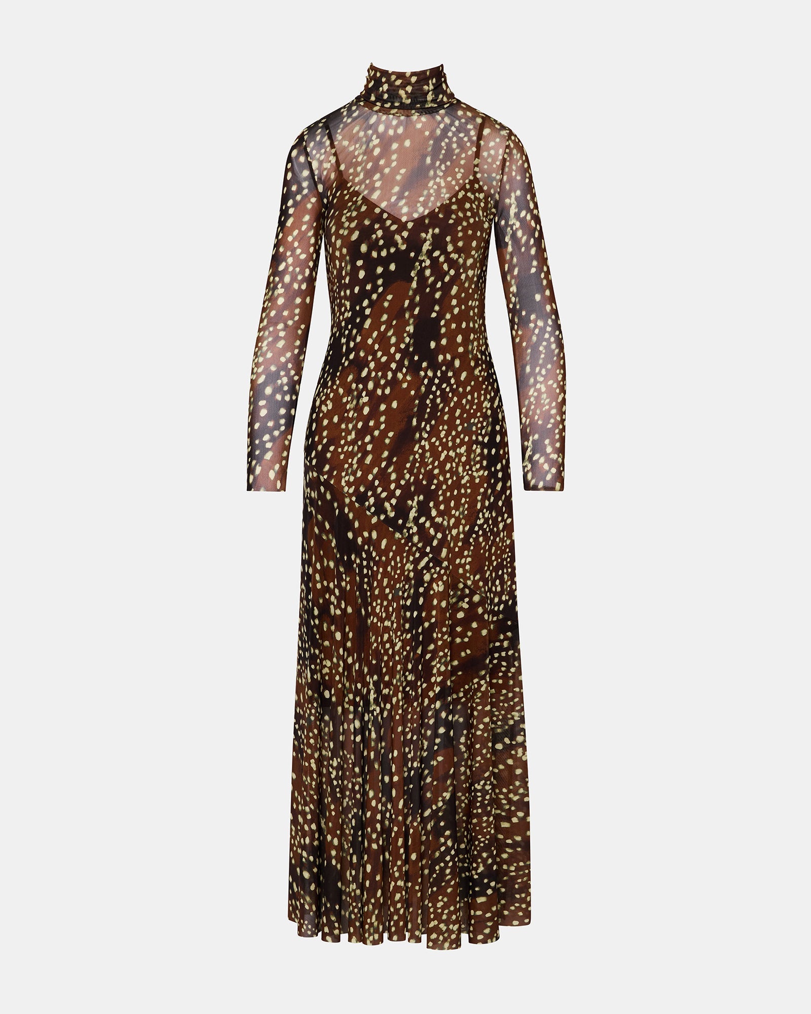 VIVARA DRESS SMOKEY BROWN