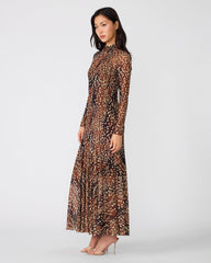 VIVARA DRESS SMOKEY BROWN