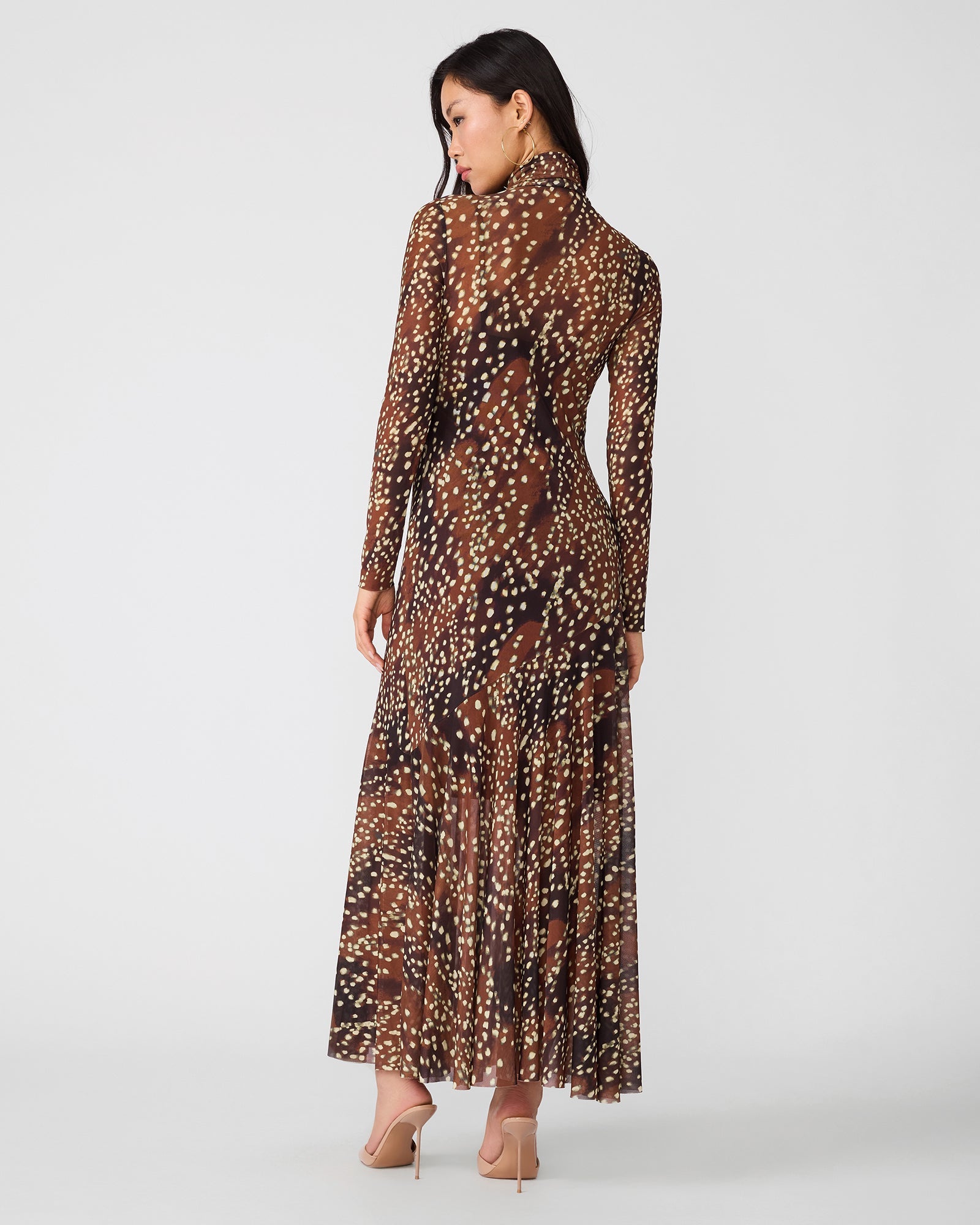 VIVARA DRESS SMOKEY BROWN