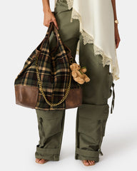 GRUNGY BAG PLAID