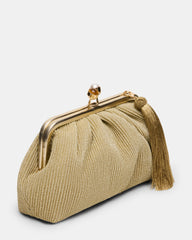 MARISOL BAG GOLD PLISSE