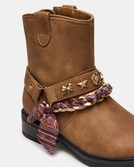 KIDS' TEAL TAN