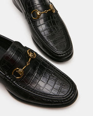 BROOKLYN BLACK CROCODILE
