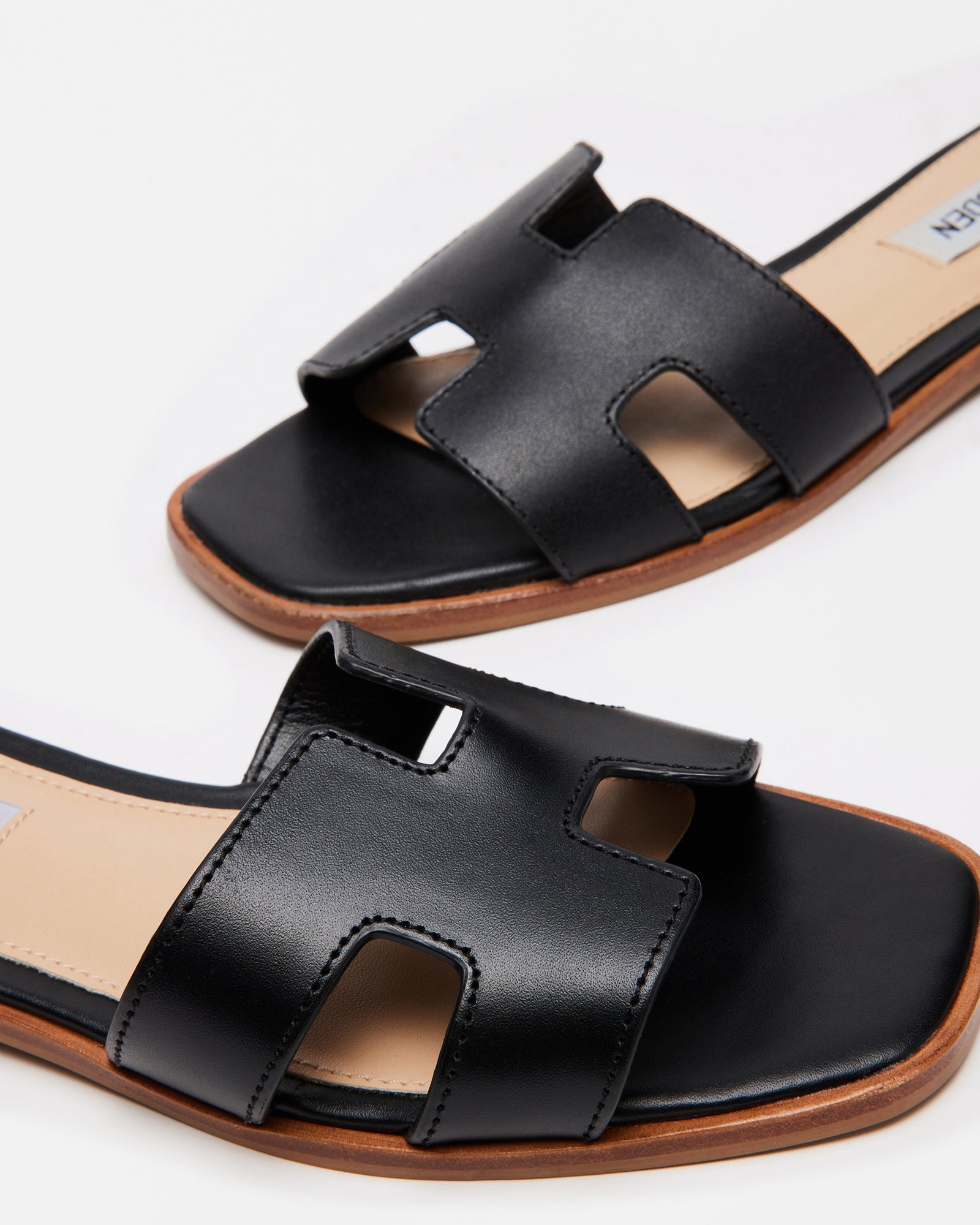 HADYN BLACK LEATHER